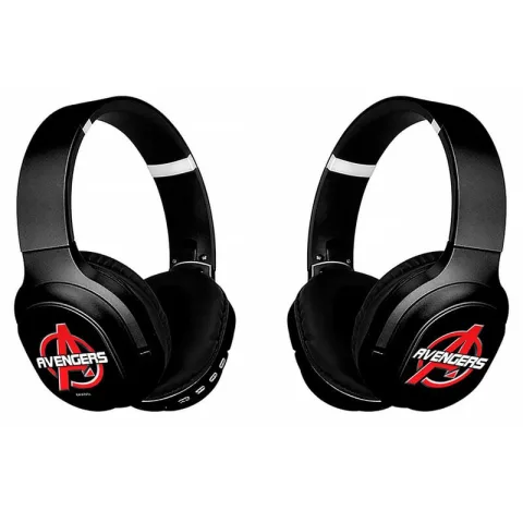 Ouve música sem cabos com os Auscultadores Sem Fios Os Vingadores Marvel. Bluetooth 5.0