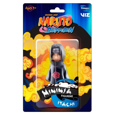 Itachi Uchiha em versão de coleção com 10 cm e feita em PVC. Uma figura Naruto Shippuden da Toynami para expor na estante. Descobre este clássico do anime!