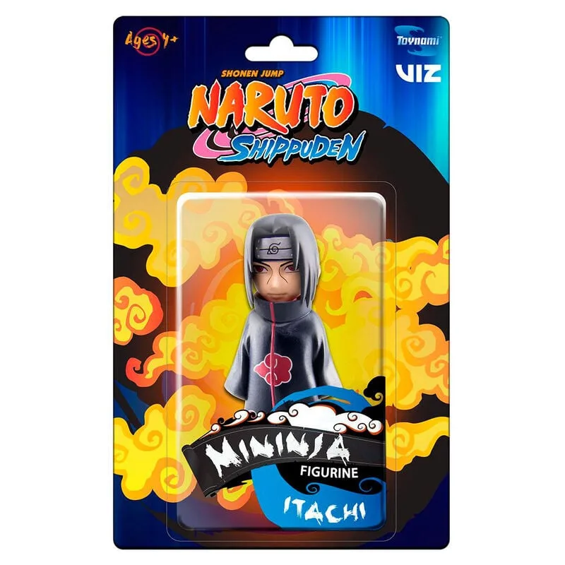 Itachi Uchiha em versão de coleção com 10 cm e feita em PVC. Uma figura Naruto Shippuden da Toynami para expor na estante. Descobre este clássico do anime!