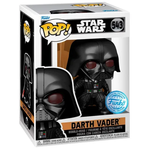 Darth Vader da série Obi-Wan Kenobi numa Figura Funko POP! exclusiva de Star Wars. Vinil de 9 cm em caixa de oferta. Junta o Lorde Sith à tua coleção hoje!