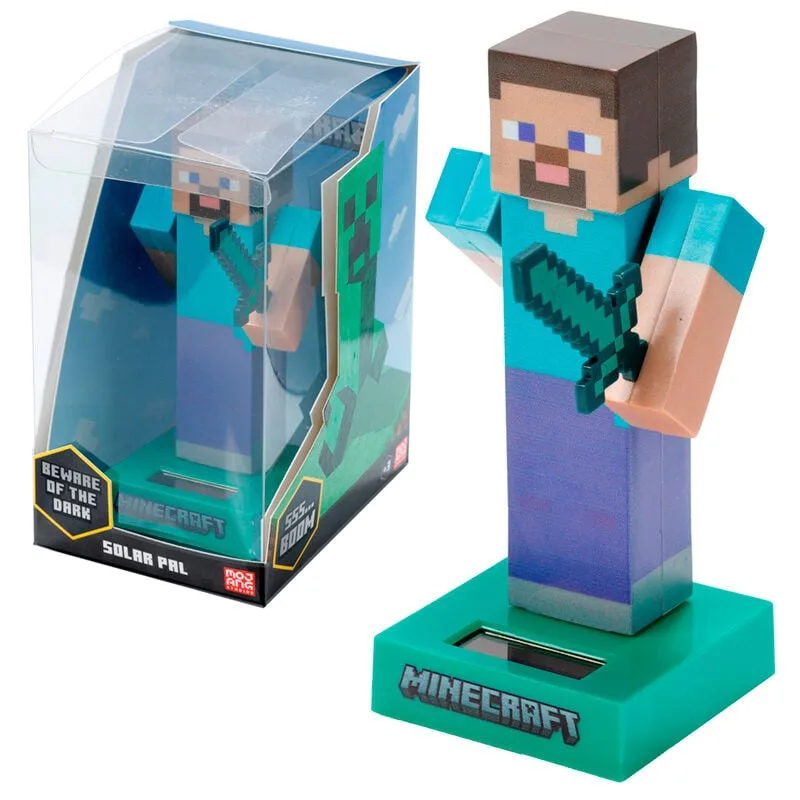 Figura solar do Steve de Minecraft
