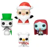 Árvore com 4 figuras Pocket POP! de O Estranho Mundo de Jack