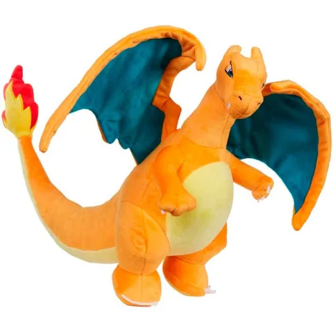 Peluche Charizard Pokémon com cerca de 29 cm