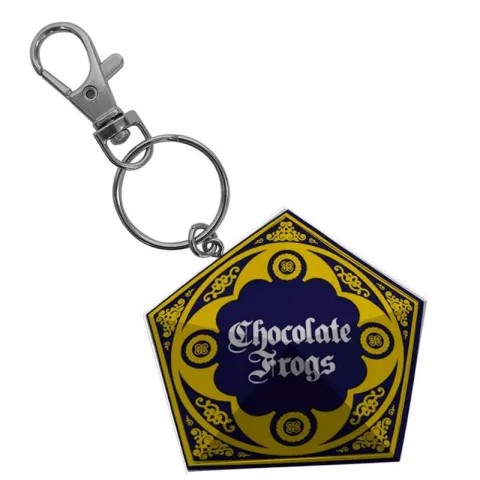 Leva a Rã de Chocolate de Harry Potter nas chaves com este porta-chaves de 6 cm da Plastoy. Um detalhe mágico para a mochila e um presente para fãs. Descobre!