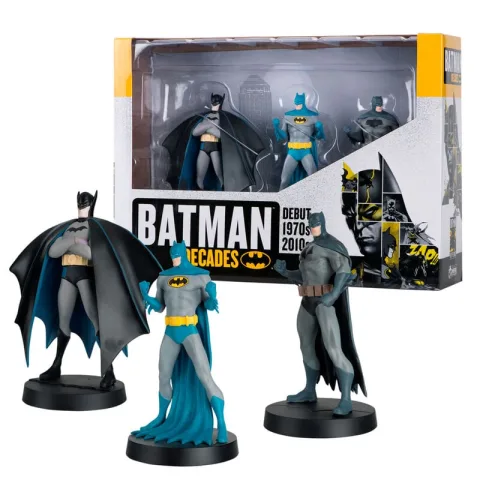 Conjunto de figuras de coleção do Batman da DC Comics à escala 1:16
