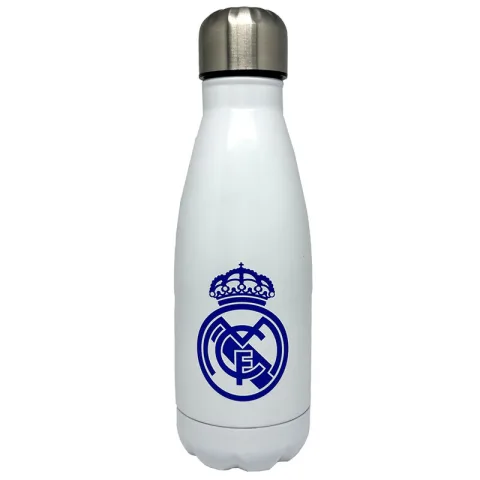 Explora a Garrafa de Aço Inoxidável Real Madrid de 550 ml: reutilizável