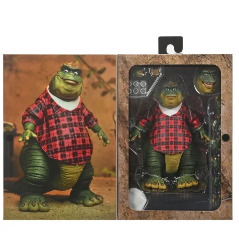 Junta a Figura de Ação Ultimate Earl Sinclair Dinosaurs da NECA à tua coleção. 18 cm