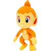 Peluche Chimchar Pokémon de 20 cm da Jazwares. O macaco do tipo Fogo de Sinnoh em versão macia