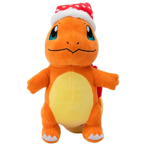 Peluche Charmander de Natal Pokémon de 20 cm da Jazwares