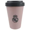 Copo de Viagem Real Madrid de 400 ml em cerâmica com tampa