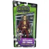 Beetlejuice com fato de smoking vermelho na Figura de Ação Red Tuxedo 1988 da NECA. 18 cm