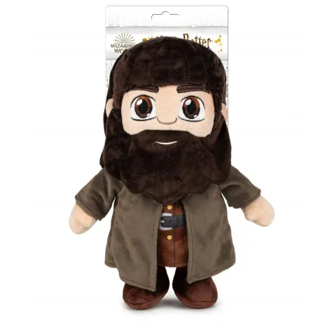 Peluche Hagrid de Harry Potter com 32 cm: o guarda-caça de Hogwarts em versão fofa e leve