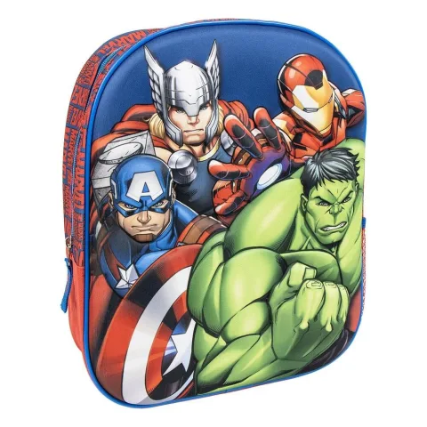Escolhe a Mochila Vingadores Marvel Cerdá de 31 cm para o infantário e os passeios. Compacta e leve
