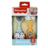 Maracas Divertidas Diversão e Música da Fisher-Price para bebés a partir dos 3 meses. Pompons macios