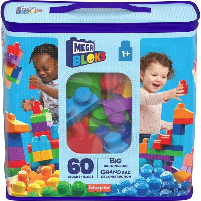 para crianças dos 1 aos 5 anos. Blocos de cores vivas para mãos pequenas. Descobre já!