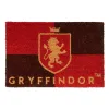 Orgulho de Gryffindor logo à porta com o tapete de entrada do Harry Potter. Fibra de coco