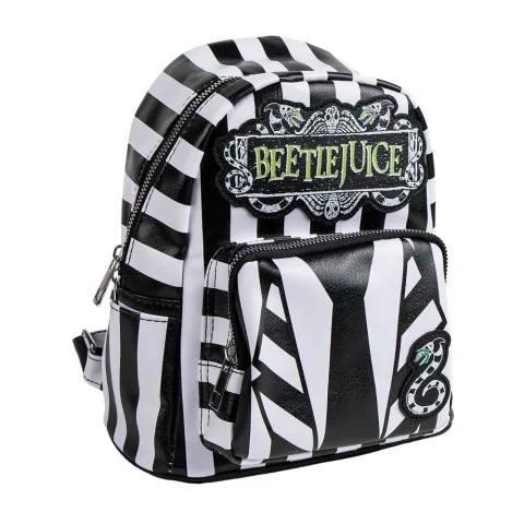 Mochila casual do Beetlejuice em pele sintética