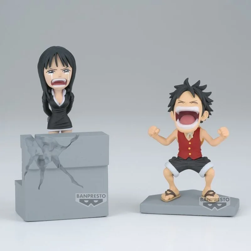 Figura Luffy e Nico Robin World Collectable One Piece 10 cm - Image 2