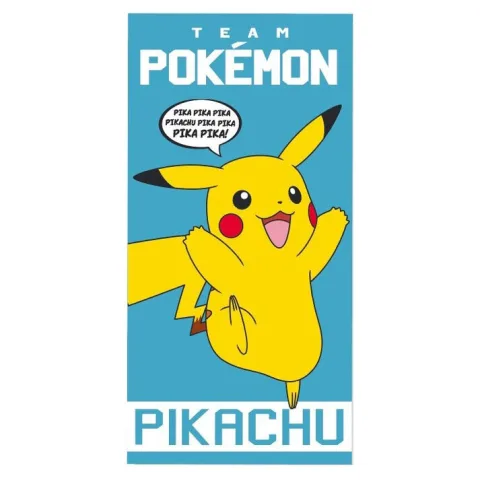Toalha Pokémon de microfibra com 70 x 140 cm