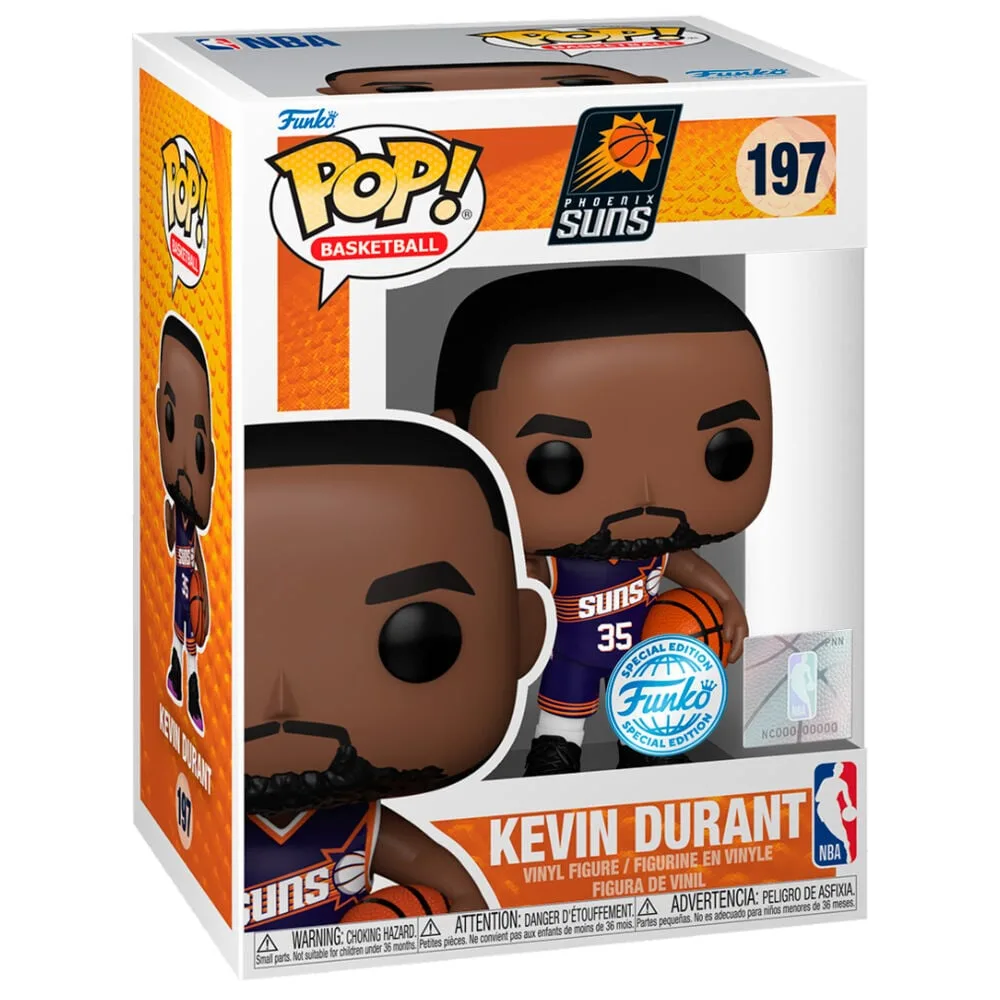 em vinil com 9 cm e caixa de oferta. Uma variante para colecionadores da NBA. Descobre!