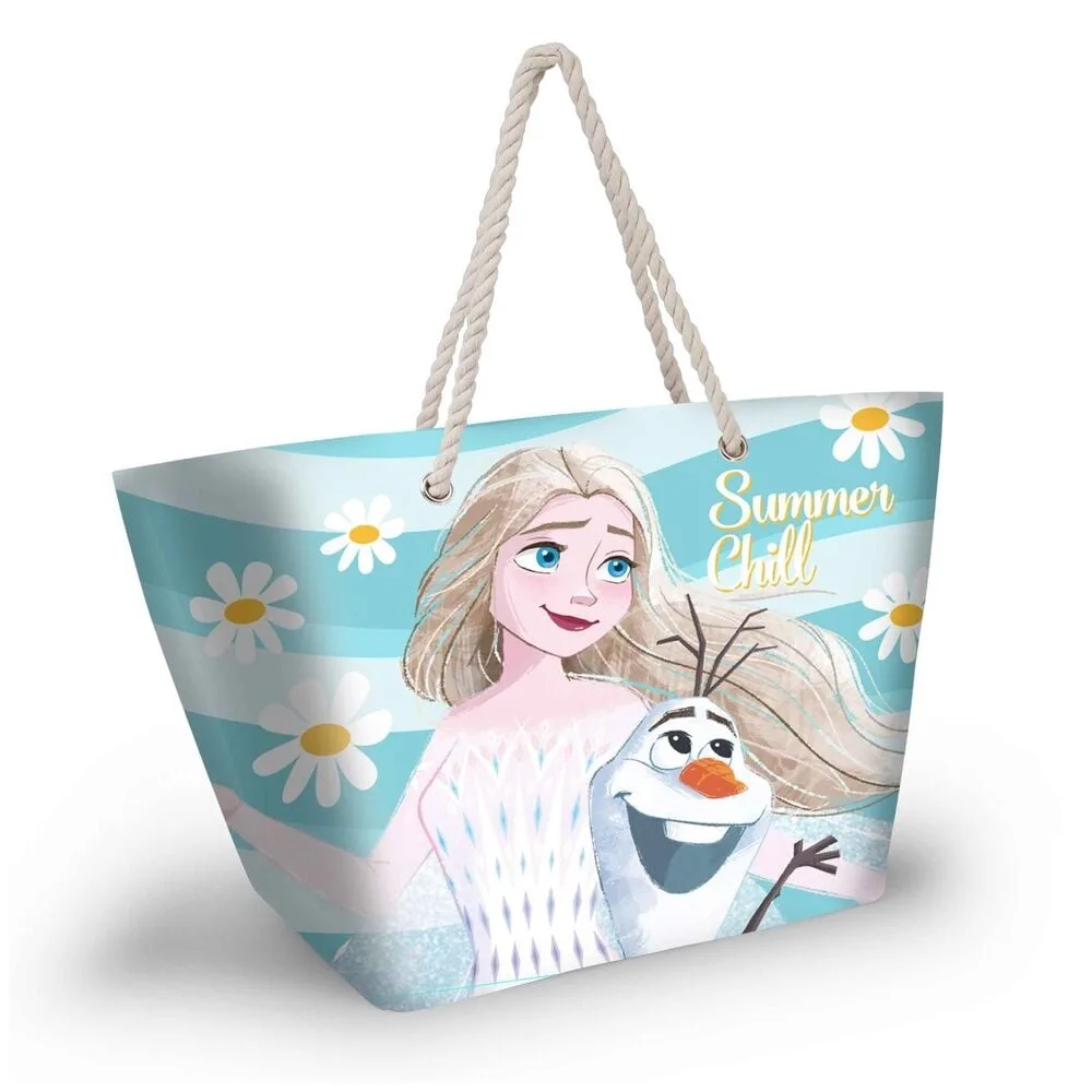Descobre a Bolsa de Praia Chill Frozen Disney da Karactermania