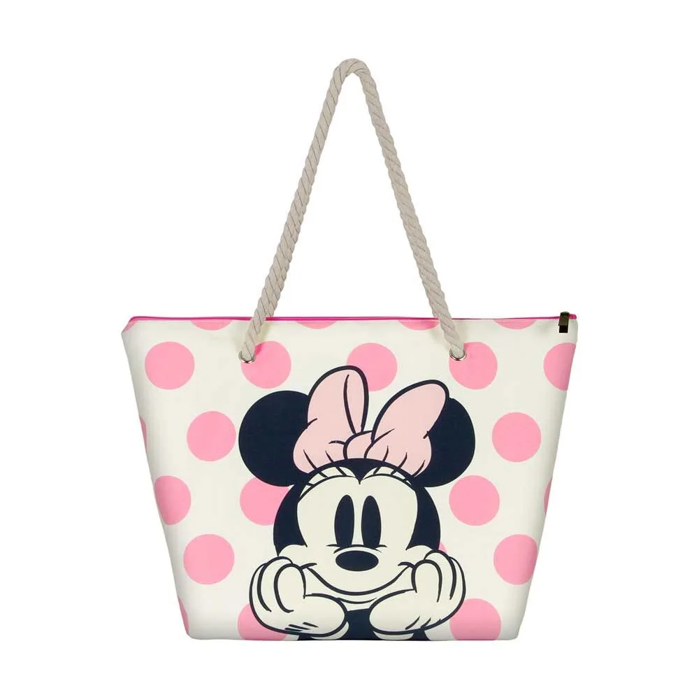Descobre a Bolsa de Praia Dots Minnie Mouse Disney da Karactermania