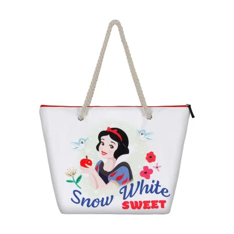 Leva o essencial para a praia na Bolsa Sweet da Branca de Neve da Disney: 37 x 52 x 17 cm