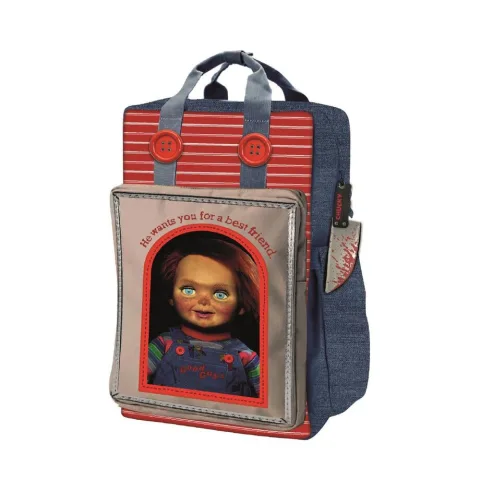 Mochila casual do Chucky com 35 cm