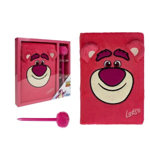 Estuda com o Lotso: conjunto de papelaria de Toy Story da Disney