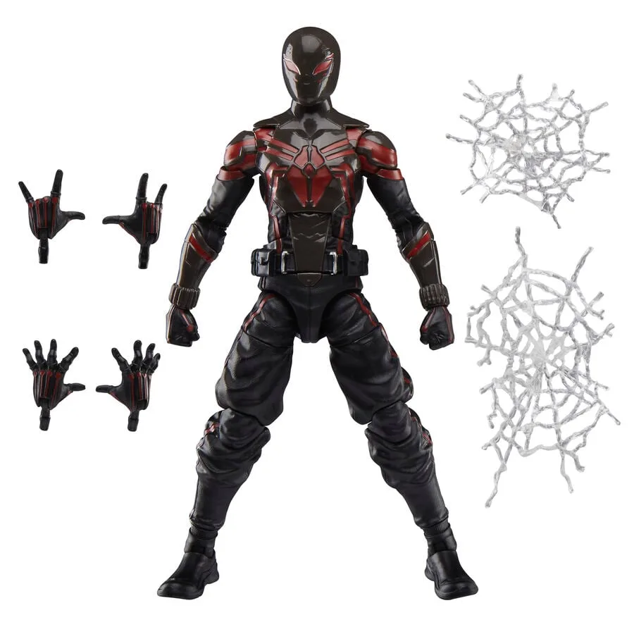 Figura de Ação Miles Morales Brooklyn 2099 Suit Spider-Man 2 Marvel Legends Hasbro 15 cm - Image 2