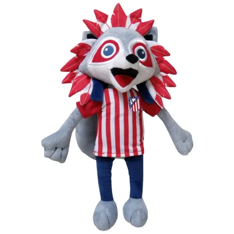 Peluche Indi do Atlético de Madrid com 35 cm e tacto macio e suave. Um companheiro para os mais novos e para adeptos de todas as idades. Descobre já!