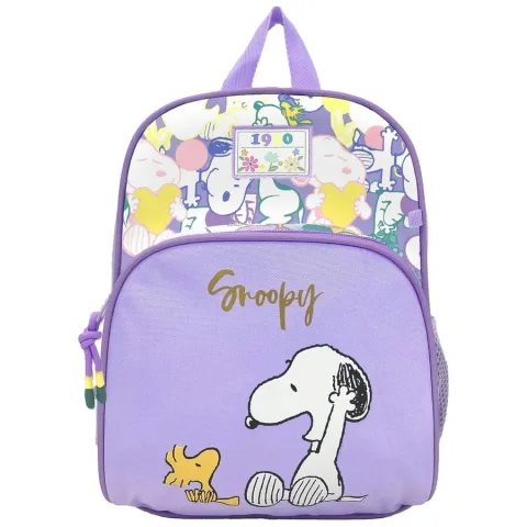 Mochila Snoopy Peanuts de 30 cm com dois compartimentos