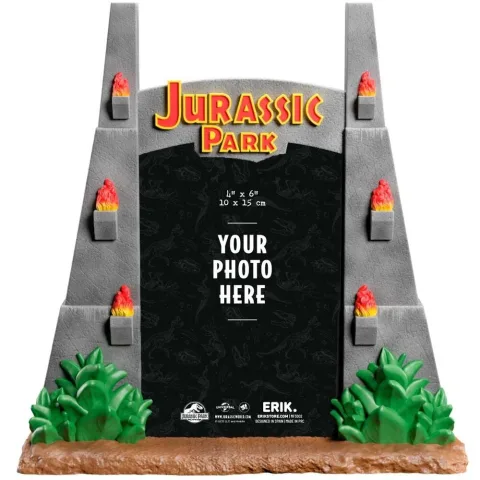 Dá um toque de cinema às tuas memórias com a Moldura de Fotografias Jurassic Park da Erik