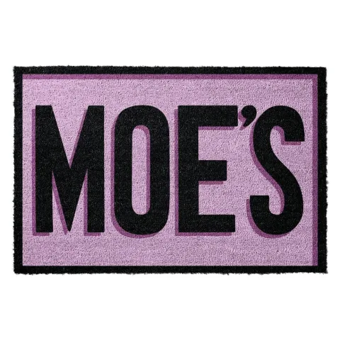 Recebe as visitas com o Tapete de Entrada Taberna do Moe Os Simpsons da ERIK. Fibra de coco com base antiderrapante de PVC e 60x40 cm. Descobre!