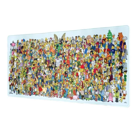Equipa o setup com o Tapete de Rato Gaming Os Simpsons da ERIK. 80x35 cm