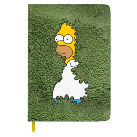 Escreve com estilo no Caderno A5 Premium Os Simpsons da ERIK. Capa dura forrada e formato prático para levar para todo o lado. Perfeito para fãs de Springfield!