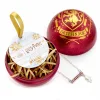 Colar Gryffindor com Bola de Natal Harry Potter: corrente de 40 cm ajustável dentro de uma bola de 8