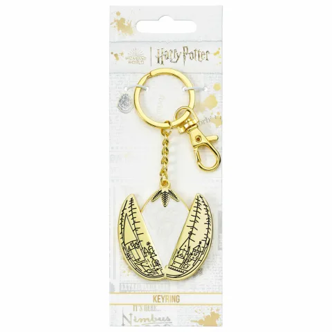 Porta-chaves Ovo de Ouro Harry Potter em liga de zinco