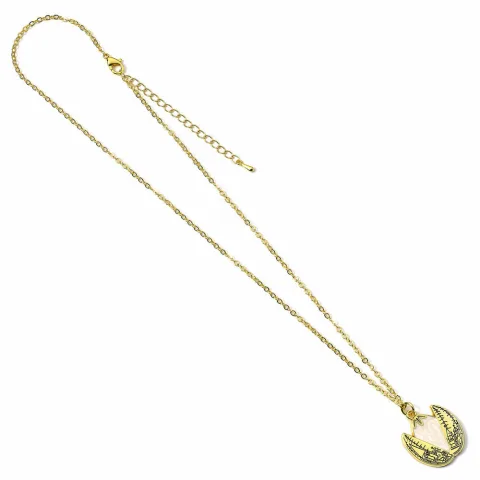 Colar Ovo de Ouro Harry Potter com acabamento esmaltado e corrente dourada