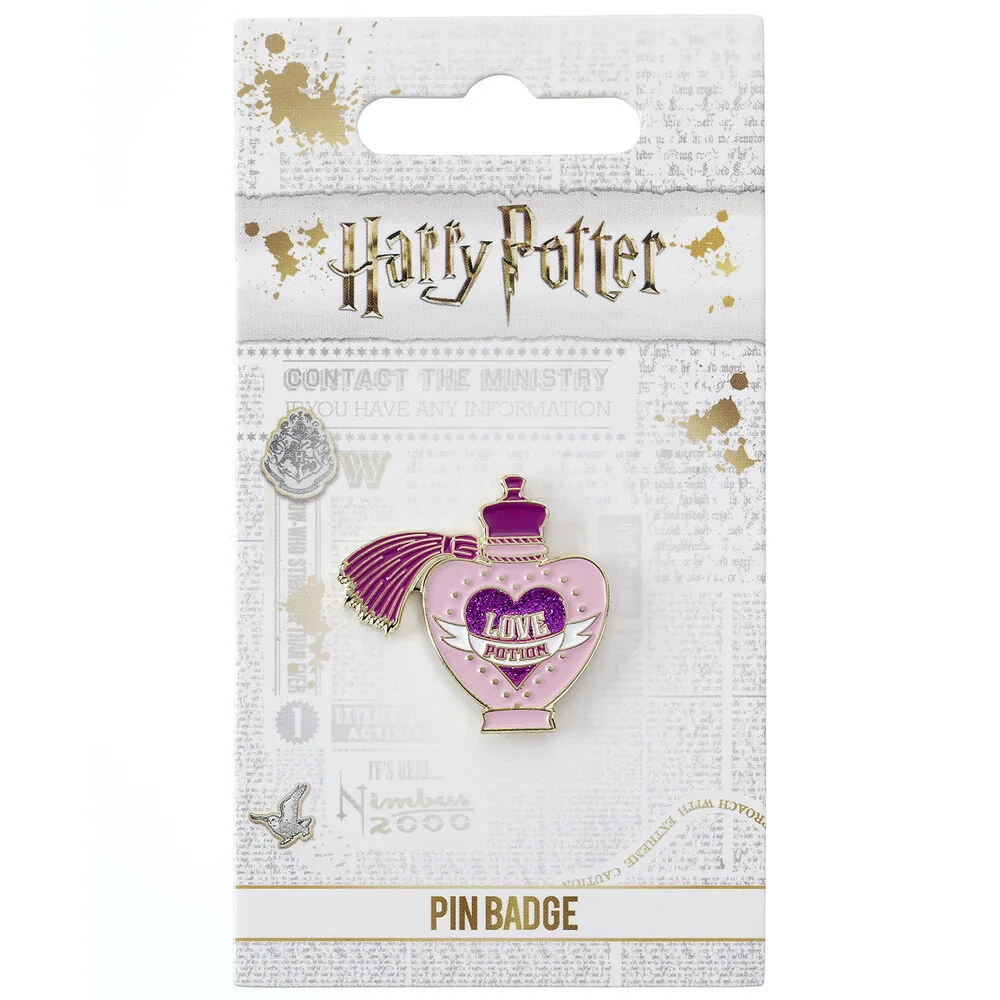 Pin Poção do Amor Harry Potter em liga de zinco