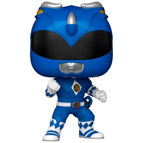 Ranger Azul dos Mighty Morphin Power Rangers em figura Funko POP! de vinil