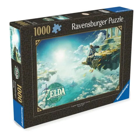 Monta o Puzzle The Legend of Zelda de 1000 peças da Ravensburger. Com 70 x 50 cm depois de montado