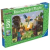 Puzzle XXL Minecraft com 150 peças e 49 x 36 cm