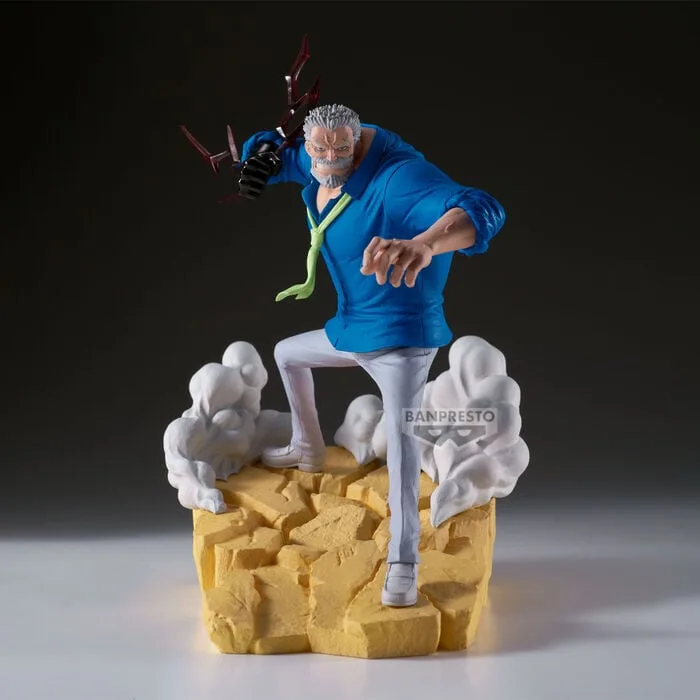 o vice-almirante lendário e avô de Luffy em One Piece