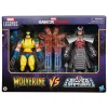 Explora o duelo entre Wolverine e Silver Samurai neste conjunto Marvel Legends Gameverse da Hasbro. Duas figuras articuladas de 15 cm com 9 acessórios incluídos.