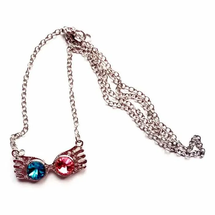 Colar Óculos de Luna Lovegood Harry Potter - Image 2