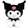 Peluche Kuromi preto de 16 cm da Sanrio