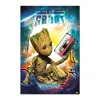 Dá vida à parede com o poster do Groot de Guardiões da Galáxia Vol. 2