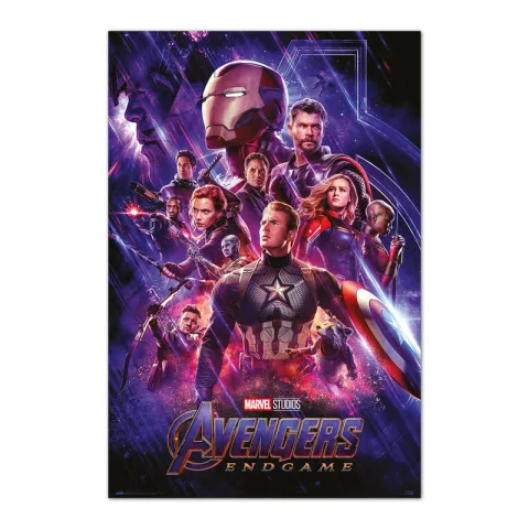 Decora a parede com o poster One Sheet de Avengers Endgame