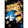 Pura velocidade na parede com o poster Speed Sega do Sonic the Hedgehog. Papel brilho de 150 gr e 91